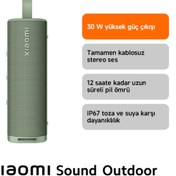 Resim Xiaomi Sound Outdoor 30W IP67 Taşınabilir Bluetooth Hoparlör Yeşil (Xiaomi Türkiye Garantili) 