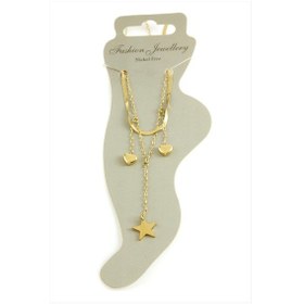 Resim Ilkeshop Kalp Lüks Çelik Halhal-sarı Çok Renkli 
