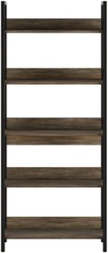 Resim Profile 5 Raflı Kitaplık-Retro Ceviz 73x172x35 cm 