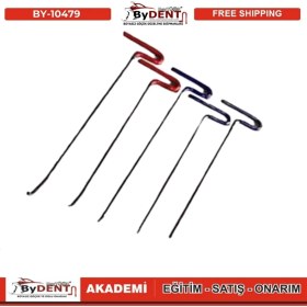 Resim Pdr Boyasız Göçük Düzeltme 5 Parça Sustalı Çubuk Seti 