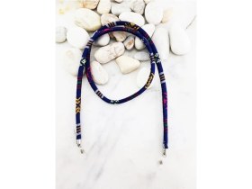 Resim BijuStore Mavi Renk Retro Kadın Gözlük Ipi 