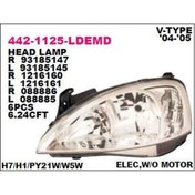 Resim Depo-442-1125r-ldemd - On Far Sag Elektrıklı Opel Corsa C 04- 