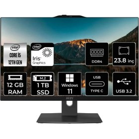 Resim Msı Modern AM242P Intel Core I5 1235U 12GB 1tb SSD 23.8" Fhd W11P All In One Bilgisayar & Per4 USB Bellek 12M1282EUP408 