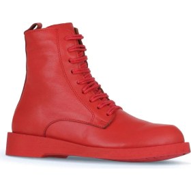 Resim Bueno Shoes Kırmızı Deri Kadın Düz Bot 01WZ8900 01WZ8900 