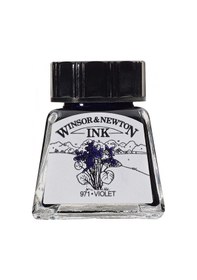 Resim Winsor & Newton Drawing Ink Çizim Mürekkebi 14ml Violet 688 Diğer 