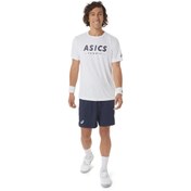 Resim Asics Men Court Tennis Graphic Tee Erkek Beyaz Kısa Kollu Tshirt 2041a259-100 
