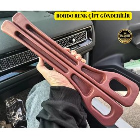 Resim Volkswagen Touareg 2002-2003-2004-2005-2006 Araba Koltuk Kenar Boşluk,organizer,ikili Set Bordo 