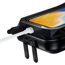 Resim Nukrotech M30 Suya Dayanıklı Gidon Bağlantılı Telefon ve Aksesuar Çantası 