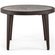 Resim Safehomeaks. Bahçe Masası Q110 Çap Venge 