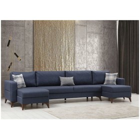 Resim Minar Kristal Dinlenme+3+dinlenme Köşe Takımı Antrasit 