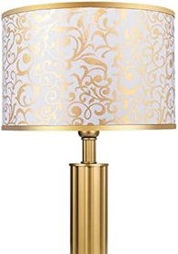 Resim MİNİMAL E-TİCARET & BİLGİ TEKNOLOJİLERİ İcon Gold Exclusive Abajur (Spiral Beyaz) 