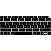 Resim Arabulalaca Macbook Air 2020 A1932 13" 13.3" Touch Id Türkçe Silikon Q Klavye Koruyucu 