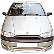 Resim Fiat Palio Ön Tampon Eki (Yarim Geçme) - Mat Siyah STR-688 