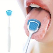 Resim 1Pc Dil Temizleyici Scraper - Kokusuz Ağız Hijyeni Aracı Taze Nefes ve Geliştirilmiş Tat için 