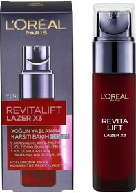 Resim L'Oreal Paris Revitalift Lazer X3 Yoğun Bakım Serum 30 ML 