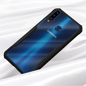 Resim Samsung Galaxy A20S Kılıf Zebana Shockproof Silikon Kılıf Siyah 