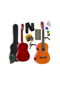Resim Midex CG-36OR-PAK Kaliteli 36 İnç 3/4 Junior Çocuk Gitarı 8-12 Yaş Arası (Çanta Askı Pena Metod) 
