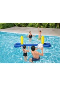 Resim Bestway 52133 Voleybol Havuz Oyun Seti 2.52m X 64cm Mavi 