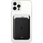 Resim Spigen Valentinus Kartlık Cüzdan 3M Sticker Yapışkanlı Universal Wallet (Tüm Cihazlarla Uyumlu) 