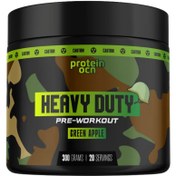 Resim PROTEINOCEAN Heavy Duty Pre-Workout Green Apple 300g 