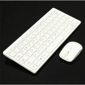 Resim Everest Grup Klavye Mini Keybord Kablosuz Klavvye Mouse Set 