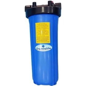Resim damlalife Big Blue 20'' Inç Jumbo Boy Büyük Mavi Boş Filtre Kabı 