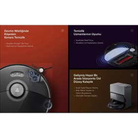 Resim Roborock TARTIAkıllı Robot Ve Asistan Özellikli Full Otomatik 10.000 Pa Robot Süpürge 