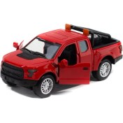 Resim Mixoyuncak Metal Ford Ranger Pikap Çek Bırak Işıklı Kırmızı 12 cm 