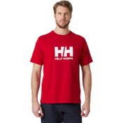 Resim Helly Hansen Hh Logo 3.0 Erkek Kırmızı Tişört 