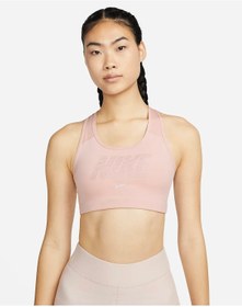Resim Nike Dri-fıt Swoosh Metallic Gx Kadın Pembe Bra Dd1458 - 601 