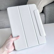 Resim 2025 M3 iPad Pro 13/11, iPad Air 13/11 Kılıf, iPad A17 (10. Nesil) ve Mini A17 için Manyetik Kapak - 6. ve 12.9" 4. ve 5. Nesil Kılıflar 