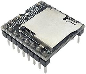 Resim SANEC Mp3-Tf-16P Mini Mp3 Player Modülü Wav Ses Çalma Oynatıcı Micro Sd 