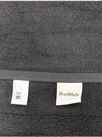 Resim Özdilek Svv Border -6 Lı- Kalın & Yumuşak Mutfak Havlusu 33x33 - V8 Antrasit 