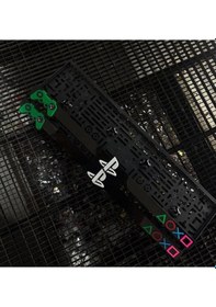 Resim Playstation Model Araç Pleksi Plakalık 