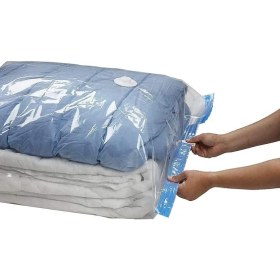 Resim Mcreative (3 Adet) Büyük Boy (80 cm x 100 cm) Vakumlu Poşet - Vakumlu Hurç - Vakumlu Torba 