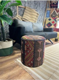 Resim Patchwork Puf 016 Çok Renkli 