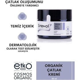 Resim Sirenol Organik Çatlak Karşıtı Krem 50 ML 