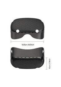 Resim Oculus Meta Quest 2 Siyah Silikon Koruyucu Kılıf 