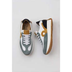 Resim Bueno Shoes Yeşil Multi Deri Kadın Düz Dolgu Ayakkabı 