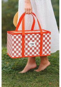 Resim Termo Yalıtımlı Piknik Çantası 35 X 20 X 20 Cm Kırmızı 