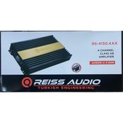 Resim REISS AUDIO Rs-4150.4ax Anfi 4ohm 150wx4ch Rms 2ohm 2x600w 