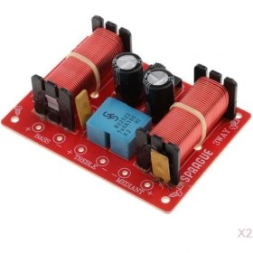 Resim 2 Parça 3 Yollu Hoparlör Crossover Ses Filtresi Frekans Bölücüler Araba Ev Tekne Için (Yurt Dışından) 