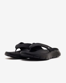 Resim SKECHERS GO WALK FLEX SANDAL Erkek Siyah Parmak Arası Terlik 229214 BBK 