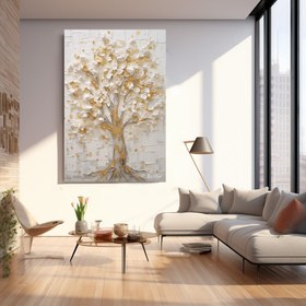 Resim Bol Anlamlı Ağaç - 100x150 