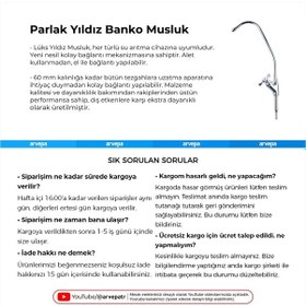 Resim Su Arıtma Cihazı Parlak Yıldız Banko Musluk 