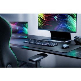 Resim Razer DeathStalker V2 RZ03-04500100-R3M1 Low-Profile Red Switch RGB İngilizce Mekanik Oyuncu Klavye 