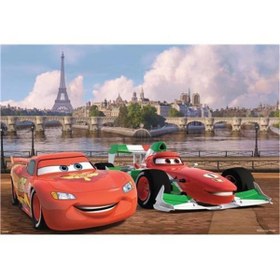 Resim Ravensburger 2x12 Parça Puzzle Walt Disney Cars Mc Queen 075546 