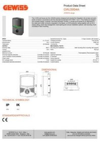 Resim Gewiss 22 KW T2S Elektrikli Araç Şarj İstasyonu 