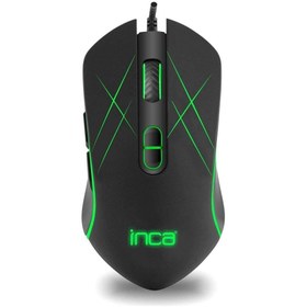 Resim Genel Markalar Inca CHASCA Img-039t 3200Dpı Örgülü 6 Led RGB SOFTWEAR- SİLENT Gaming Mouse (1,65Mt Örgülü Kablo) 