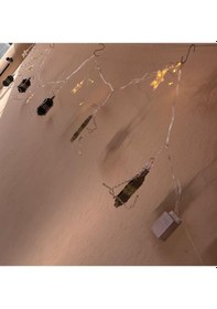 Resim Ramazan Kandil Desenli 3 Metre Yıldız Perde Led Gün Işığı 